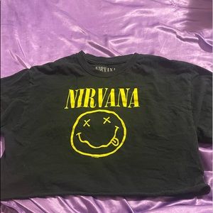 nirvana graphic tee
